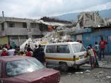 Спасательные работы в Гаити.