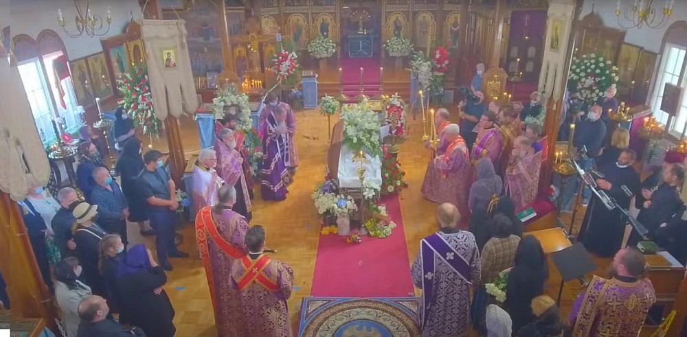 Fr. Viktor's funeral was held at Holy Protection Church on April 8, 2021.